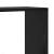 Bibliotecă Stejar negru 60 x 20 x 120 cm Lemn compozit GartenMobel Dekor