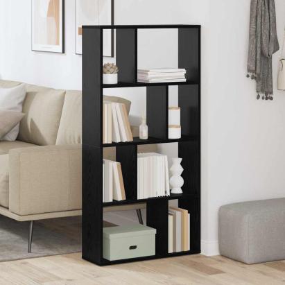 Bibliotecă Stejar negru 60 x 20 x 120 cm Lemn compozit GartenMobel Dekor