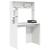 Birou cu raft cu depozitare Alb 91 x 50 x 149 cm Lemn compozit GartenMobel Dekor