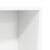 Birou cu raft cu depozitare Alb 91 x 50 x 149 cm Lemn compozit GartenMobel Dekor
