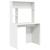 Birou cu raft cu depozitare Alb 91 x 50 x 149 cm Lemn compozit GartenMobel Dekor