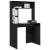 Birou cu raft Stejar negru 91 x 50 x 149 cm Lemn compozit GartenMobel Dekor