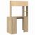 Birou cu raft Stejar sonoma 91 x 50 x 149 cm Lemn compozit GartenMobel Dekor