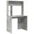 Birou cu raft Gri beton 91 x 50 x 149 cm Lemn compozit GartenMobel Dekor