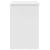 Birou cu sertar cu raft Alb 90 x 49.5 x 75 cm Lemn compozit GartenMobel Dekor