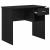 Birou cu sertar Stejar negru 90 x 49.5 x 75 cm Lemn compozit GartenMobel Dekor