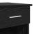 Birou cu sertar Stejar negru 90 x 49.5 x 75 cm Lemn compozit GartenMobel Dekor