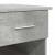 Birou cu sertar Gri beton 90 x 49.5 x 75 cm Lemn compozit GartenMobel Dekor