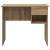 Birou cu raft stejar artizanal 90 x 49.5 x 75 cm Lemn compozit GartenMobel Dekor