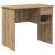 Birou cu raft stejar artizanal 90 x 49.5 x 75 cm Lemn compozit GartenMobel Dekor