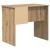 Birou cu raft stejar artizanal 90 x 49.5 x 75 cm Lemn compozit GartenMobel Dekor