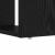 Birou cu raft Stejar negru 113 x 54 x 120 cm Lemn compozit GartenMobel Dekor