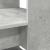 Birou cu raft Gri beton 113 x 54 x 120 cm Lemn compozit GartenMobel Dekor