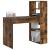 Birou cu raft Stejar afumat 113 x 54 x 120 cm Lemn compozit GartenMobel Dekor
