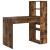 Birou cu raft Stejar afumat 113 x 54 x 120 cm Lemn compozit GartenMobel Dekor