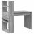 Birou cu raft sonoma gri 113 x 54 x 120 cm Lemn compozit GartenMobel Dekor