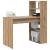 Birou cu raft stejar artizanal 113 x 54 x 120 cm Lemn compozit GartenMobel Dekor