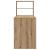 Birou cu raft stejar artizanal 113 x 54 x 120 cm Lemn compozit GartenMobel Dekor