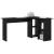 Birou cu raft Stejar negru 142 x 102 x 73 cm Lemn compozit GartenMobel Dekor