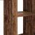 Birou cu raft Lemn vechi 142 x 102 x 73 cm Lemn compozit GartenMobel Dekor