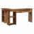 Birou cu raft Lemn vechi 142 x 102 x 73 cm Lemn compozit GartenMobel Dekor