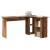 Birou cu raft Lemn vechi 142 x 102 x 73 cm Lemn compozit GartenMobel Dekor