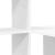Birou cu raft Alb 131.5 x 50 x 106.5 cm Lemn compozit GartenMobel Dekor