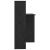 Birou cu raft Stejar negru 131.5 x 50 x 106.5 cm Lemn compozit GartenMobel Dekor