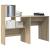 Birou cu raft Stejar sonoma 131.5 x 50 x 106.5 cm Lemn compozit GartenMobel Dekor
