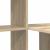 Birou cu raft Stejar sonoma 131.5 x 50 x 106.5 cm Lemn compozit GartenMobel Dekor