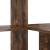 Birou cu raft Stejar afumat 131.5 x 50 x 106.5 cm Lemn compozit GartenMobel Dekor