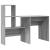 Birou cu raft sonoma gri 131.5 x 50 x 106.5 cm Lemn compozit GartenMobel Dekor