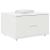 Dulap cu sertare cu roata Alb 55 x 45 x 33.5 cm Lemn compozit GartenMobel Dekor