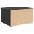 Dulap cu sertare cu roata Negru 55 x 45 x 33.5 cm Lemn compozit GartenMobel Dekor