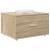 Dulap cu sertare cu roata Maro 55 x 45 x 33.5 cm Lemn compozit GartenMobel Dekor