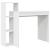 Birou cu raft cu depozitare Alb 100 x 40 x 90 cm Lemn compozit GartenMobel Dekor