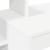Birou cu raft cu depozitare Alb 100 x 40 x 90 cm Lemn compozit GartenMobel Dekor