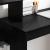 Birou cu raft Stejar negru 100 x 40 x 90 cm Lemn compozit GartenMobel Dekor
