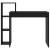 Birou cu raft Stejar negru 100 x 40 x 90 cm Lemn compozit GartenMobel Dekor
