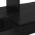 Birou cu raft Stejar negru 100 x 40 x 90 cm Lemn compozit GartenMobel Dekor