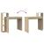 Birou cu raft Stejar sonoma 100 x 40 x 90 cm Lemn compozit GartenMobel Dekor
