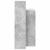 Birou cu raft Gri beton 100 x 40 x 90 cm Lemn compozit GartenMobel Dekor