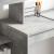 Birou cu raft Gri beton 100 x 40 x 90 cm Lemn compozit GartenMobel Dekor