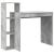 Birou cu raft Gri beton 100 x 40 x 90 cm Lemn compozit GartenMobel Dekor