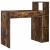 Birou cu raft Stejar afumat 100 x 40 x 90 cm Lemn compozit GartenMobel Dekor