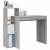 Birou cu raft sonoma gri 100 x 40 x 90 cm Lemn compozit GartenMobel Dekor