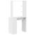 Birou cu raft Alb 78.5 x 37 x 154.5 cm Lemn compozit GartenMobel Dekor