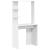 Birou cu raft Alb 78.5 x 37 x 154.5 cm Lemn compozit GartenMobel Dekor
