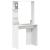 Birou cu raft Alb 78.5 x 37 x 154.5 cm Lemn compozit GartenMobel Dekor