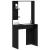 Birou cu raft Stejar negru 78.5 x 37 x 154.5 cm Lemn compozit GartenMobel Dekor
